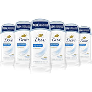 Dove Women's Invisible Solid Antiperspirant Deodorant Stick - Original Clean, 2.6 oz (6 Pack)