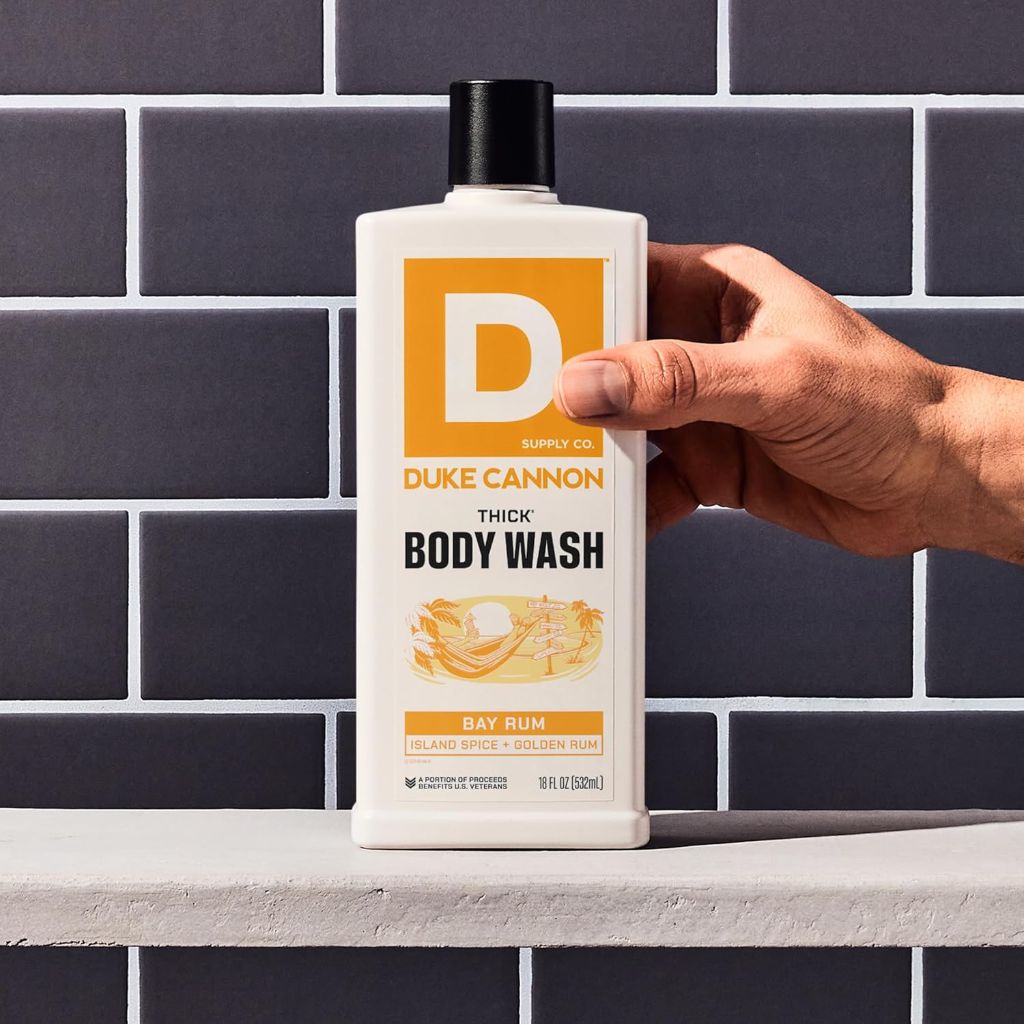 Duke Cannon Supply Co. Thick High Viscosity Men's Body Wash - Bay Rum (Island Spice + Golden Rum) 18 fl oz (3pk)