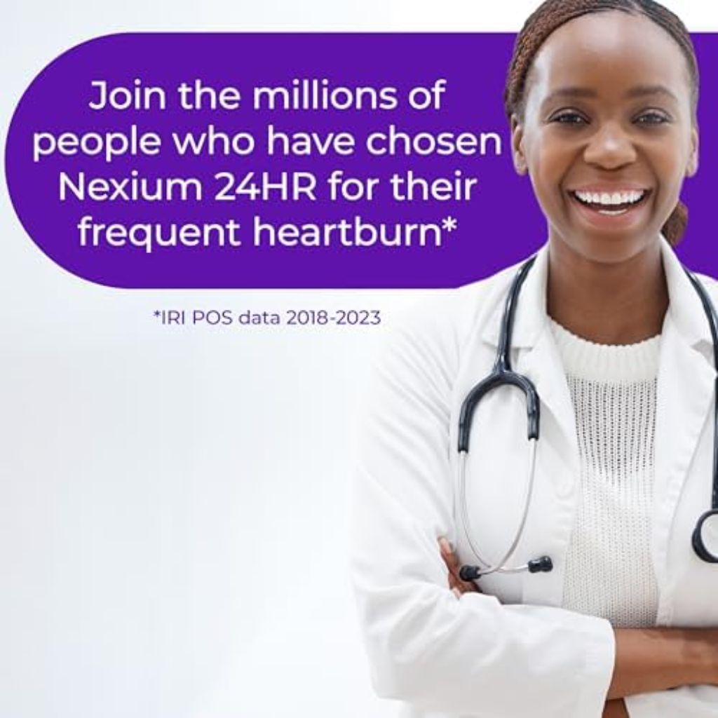 Nexium 24HR Acid Reducer Heartburn Relief Capsules - 42 Capsules