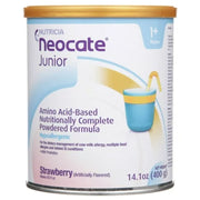 Neocate Jr Amino Acid-Based Powdered Toddler Formula - Strawberry, 14.1 oz.