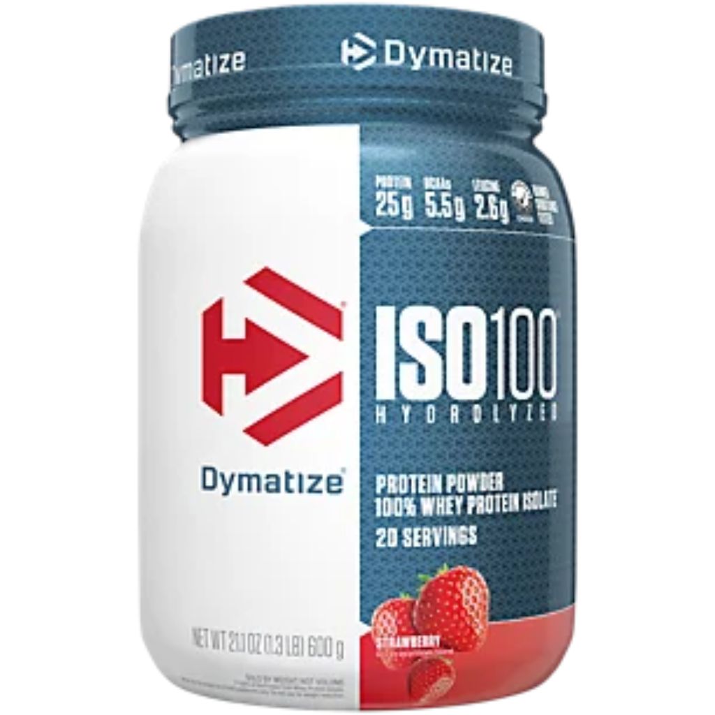 Dymatize 100% Whey Isolate Protein Powder - Strawberry - 21.2oz/20 Serves
