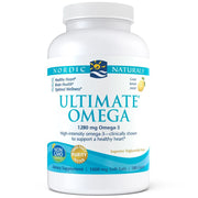 Nordic Naturals Ultimate Omega - Lemon Supplement Vitamin | 1280 Mg | 180 Soft Gels