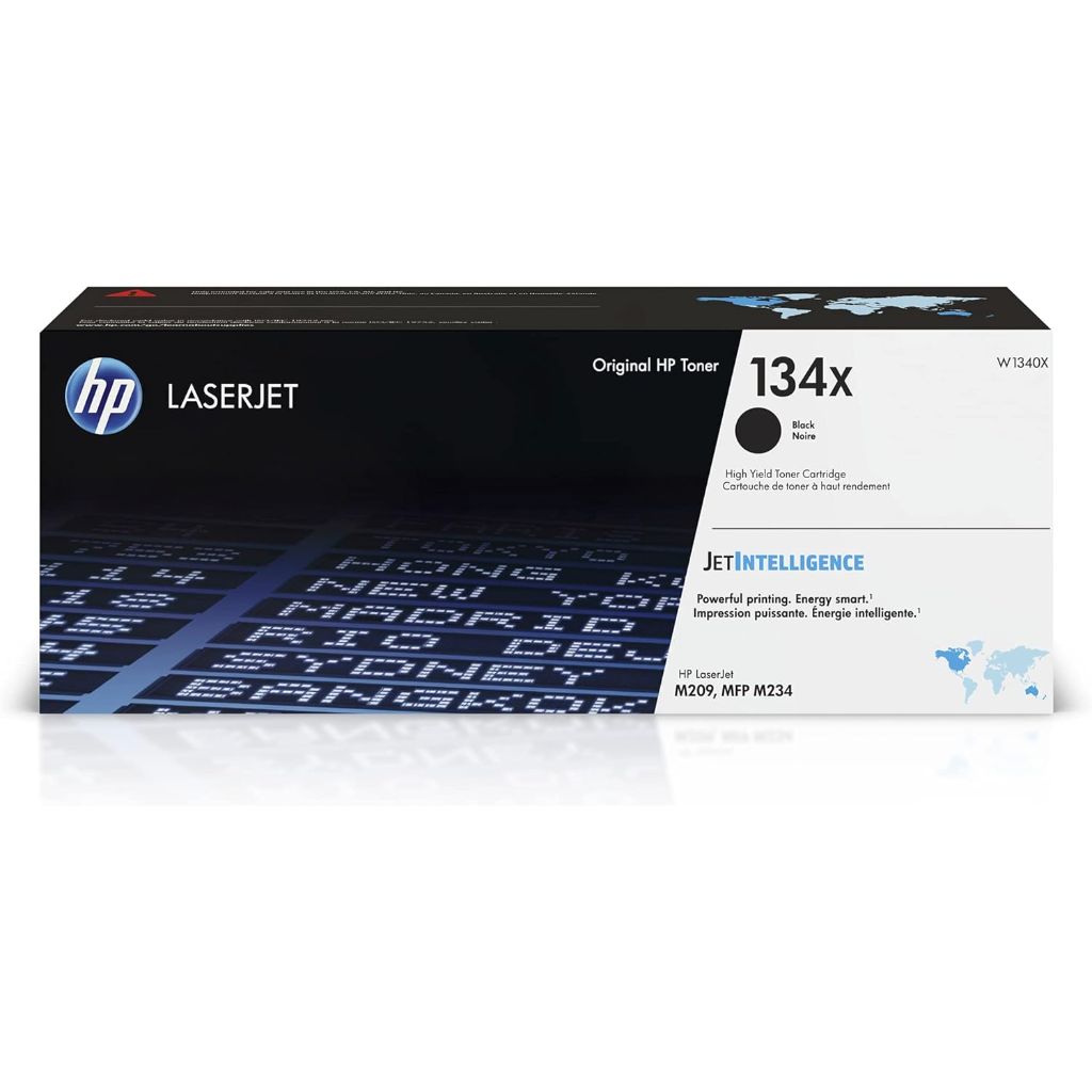 HP 134X Black High-Yield Toner Cartridge