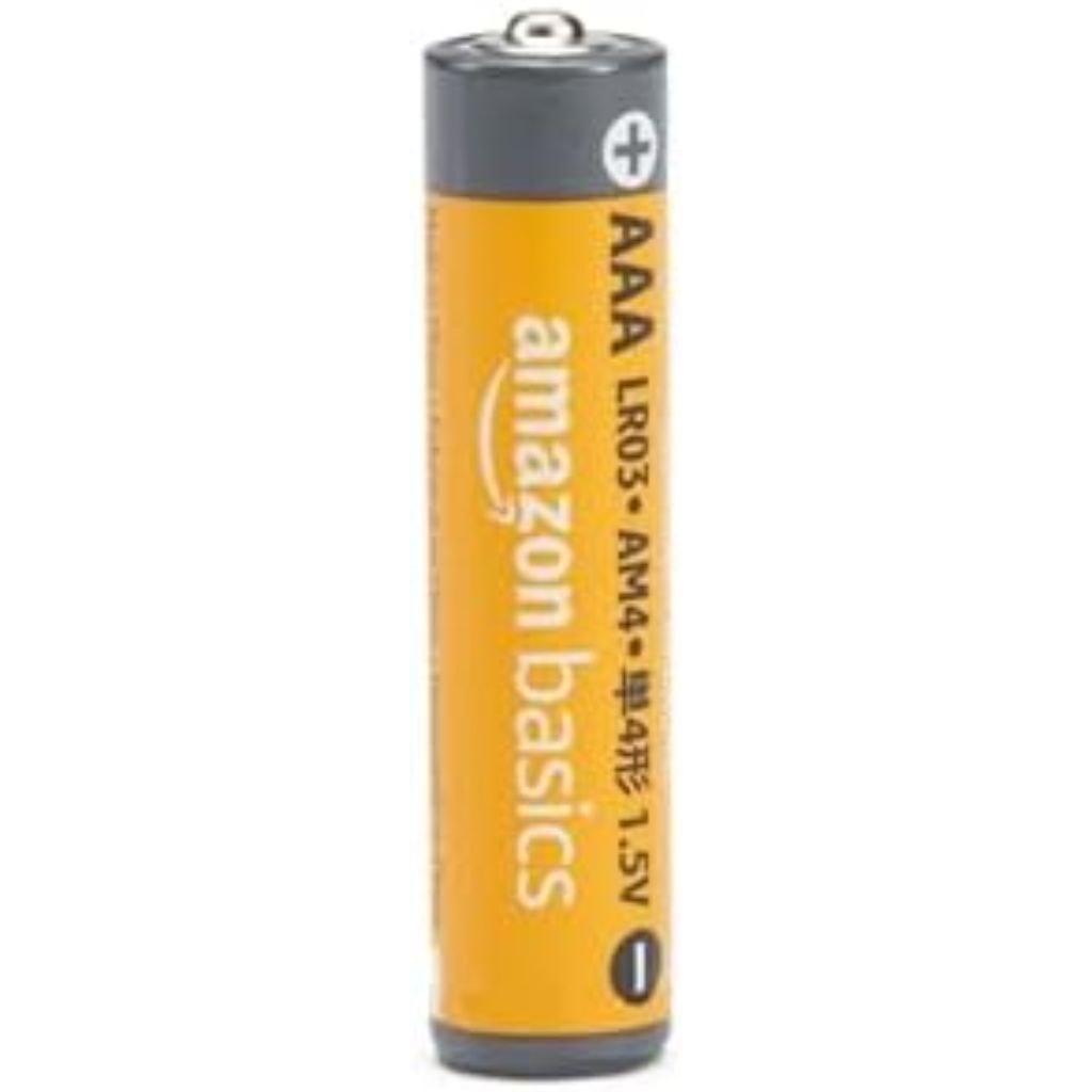 Amazon Basics High-Performance Alkaline Batteries - AA (24) & AAA (24) - 48 Count