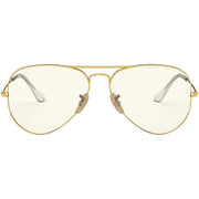 Ray-Ban Unisex RB3025 001 Classic Aviator Sunglasses - Arista Gold/Photochromic Gray, 55/14/135