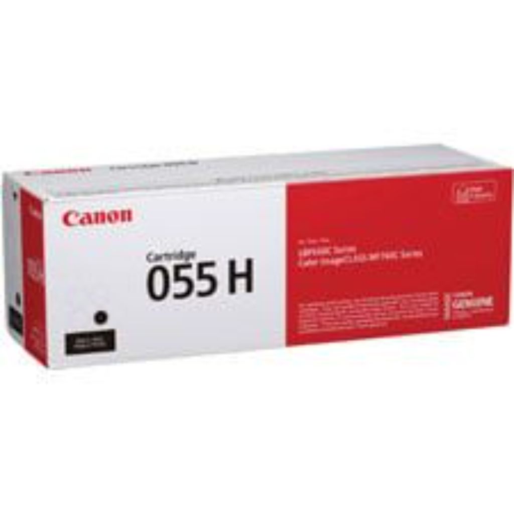 Genuine Canon Toner 055 Black  High Capacity - Yields Up To 7 600 Pages