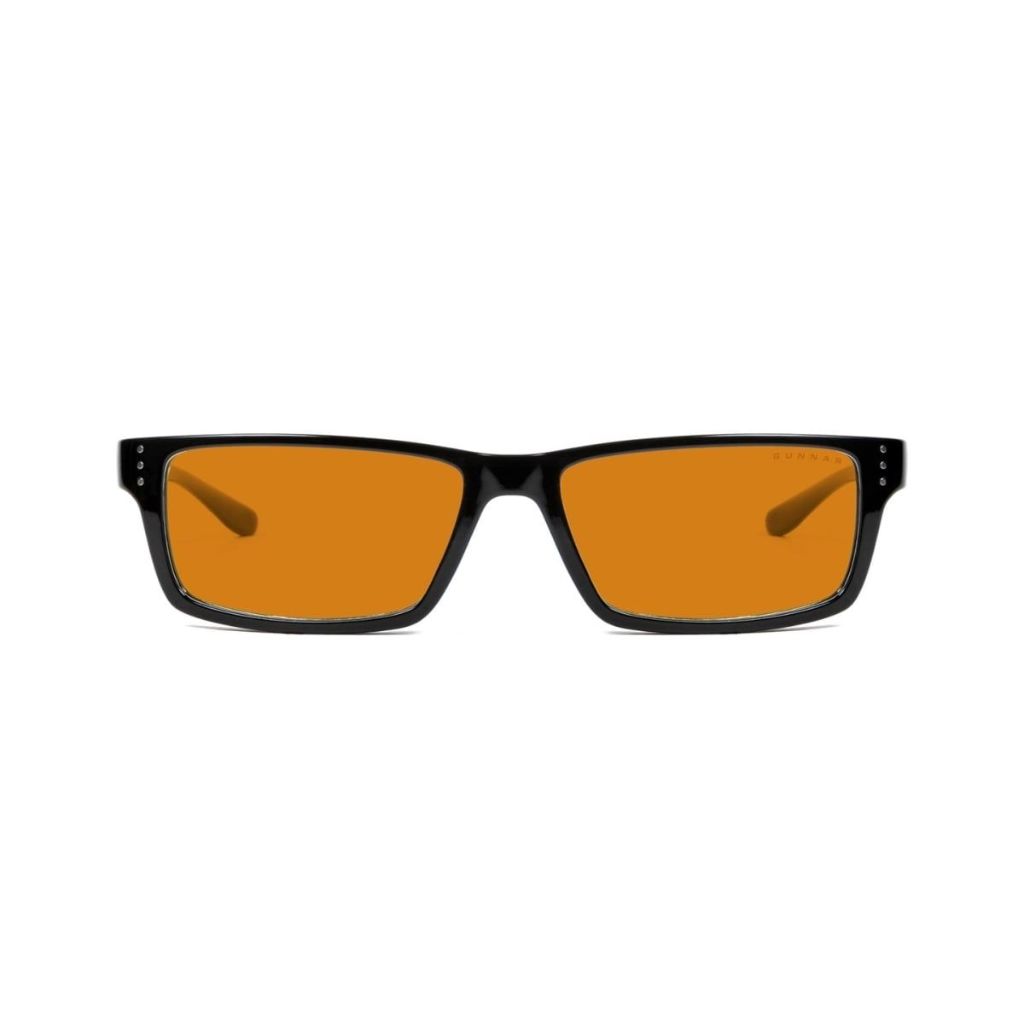 Gunnar Riot Onyx Amber Max Focus Eye Glasses (RIO-00112)