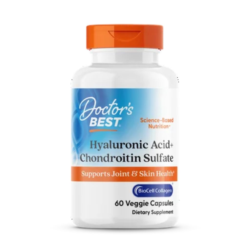 Doctor s Best Hyaluronic Acid with Chondroitin Sulfur  60 Ct