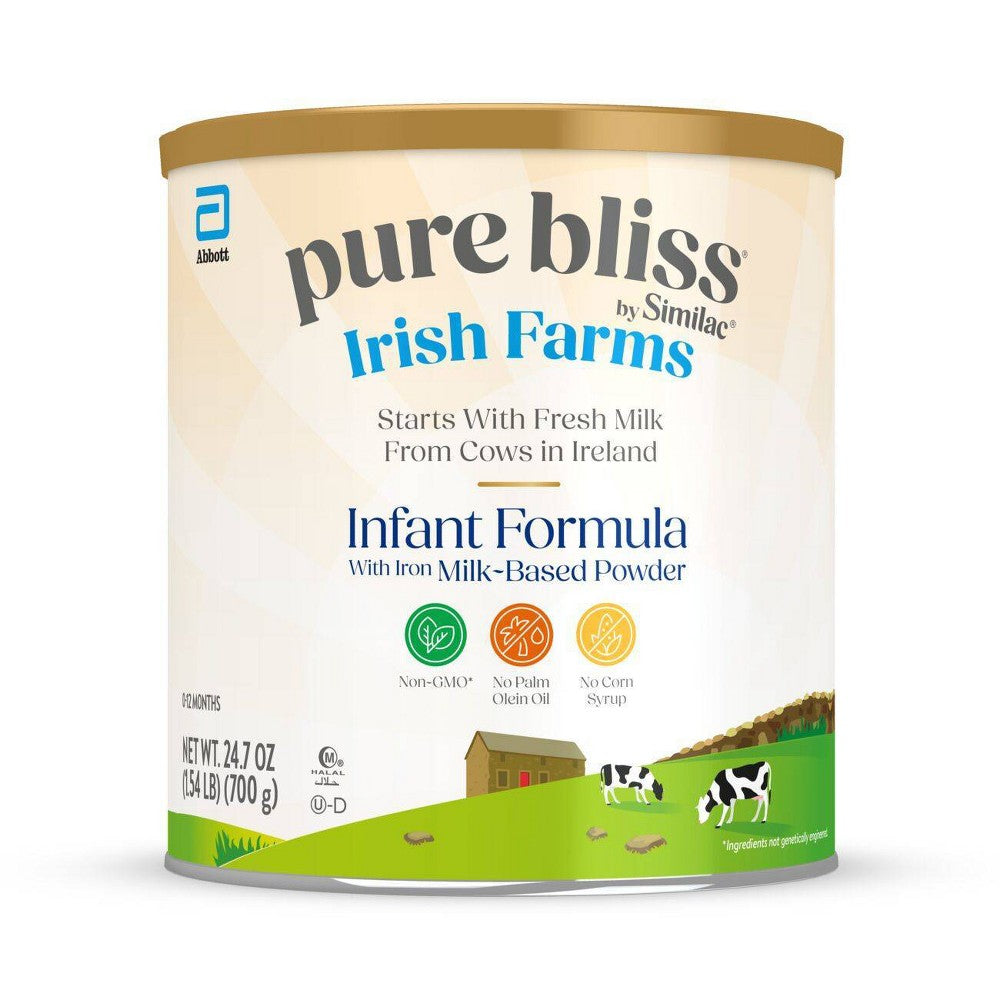 Similac Pure Bliss Irish Farms Powder Infant Formula - 24.7 oz