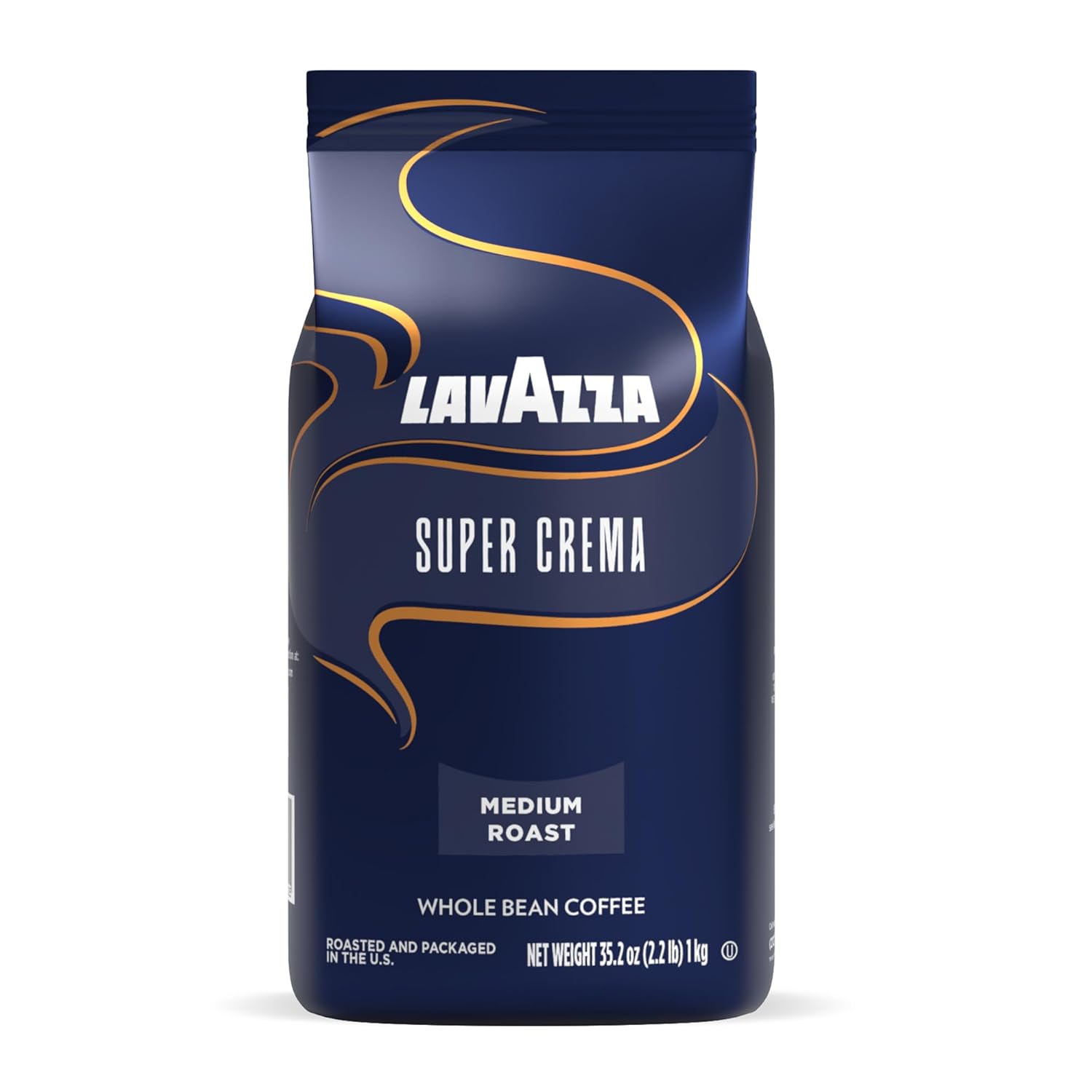 Lavazza Super Crema Espresso Whole Bean Coffee - 2.2lb Bag