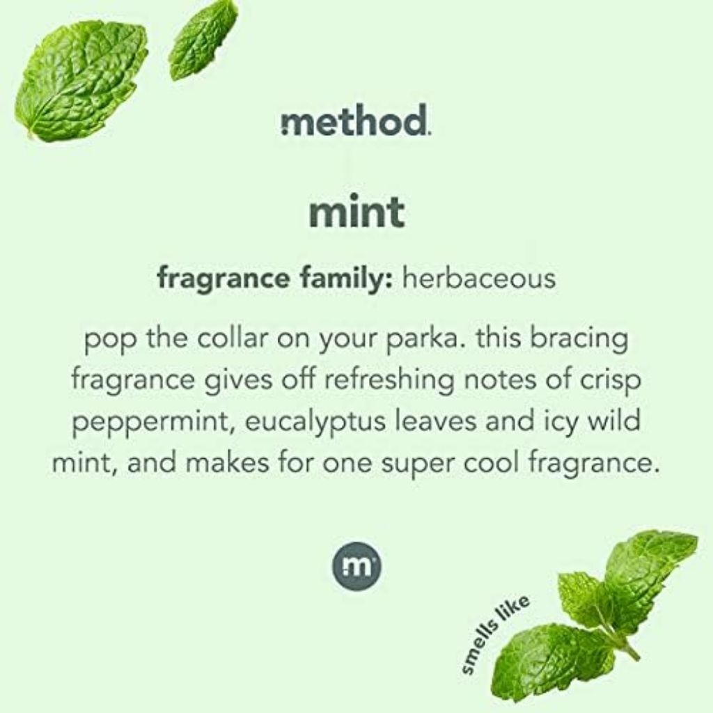 Method Glass Cleaner, Mint - 28 Ounce (4 Pack)