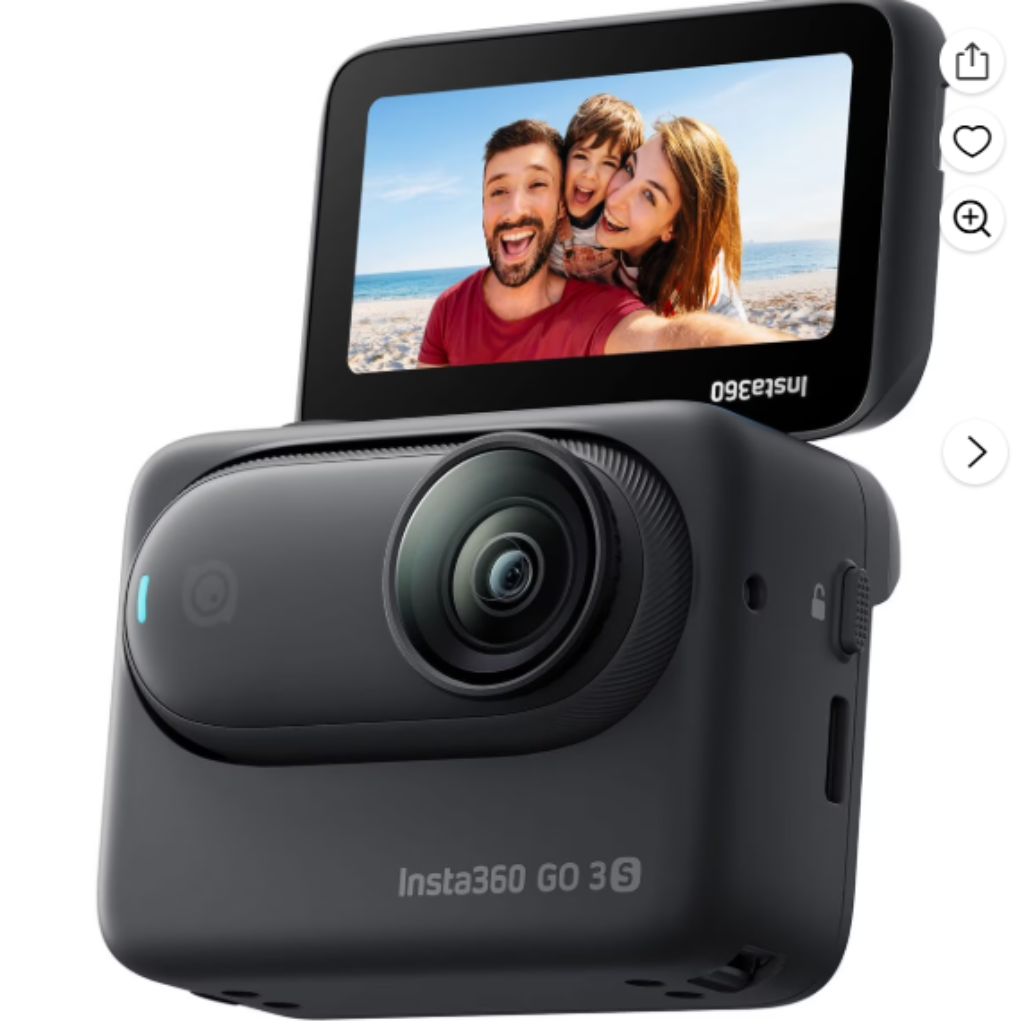 Insta360 - GO 3S (64GB) Action Camera - Black