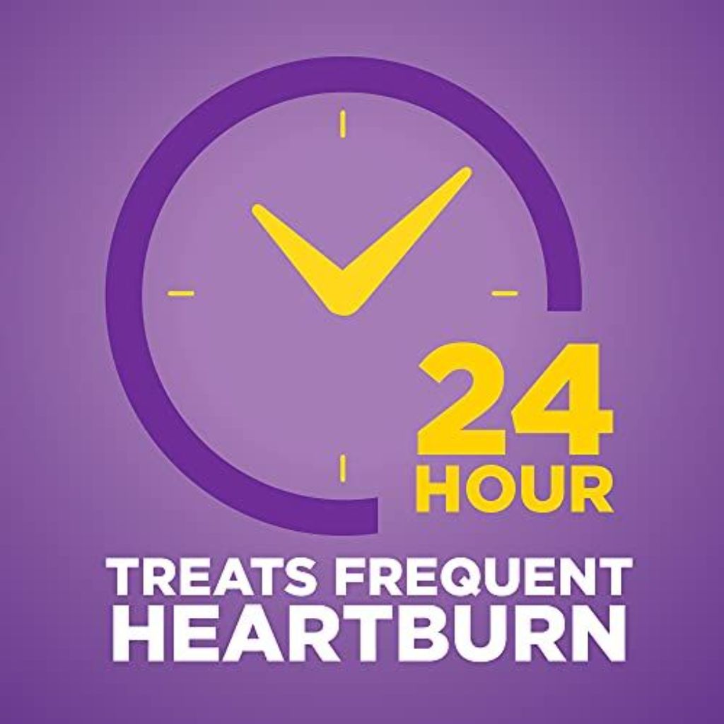 Amazon Basic Care Omeprazole Delayed Release Tablets 20 mg Acid Reducer - 42 Tabs