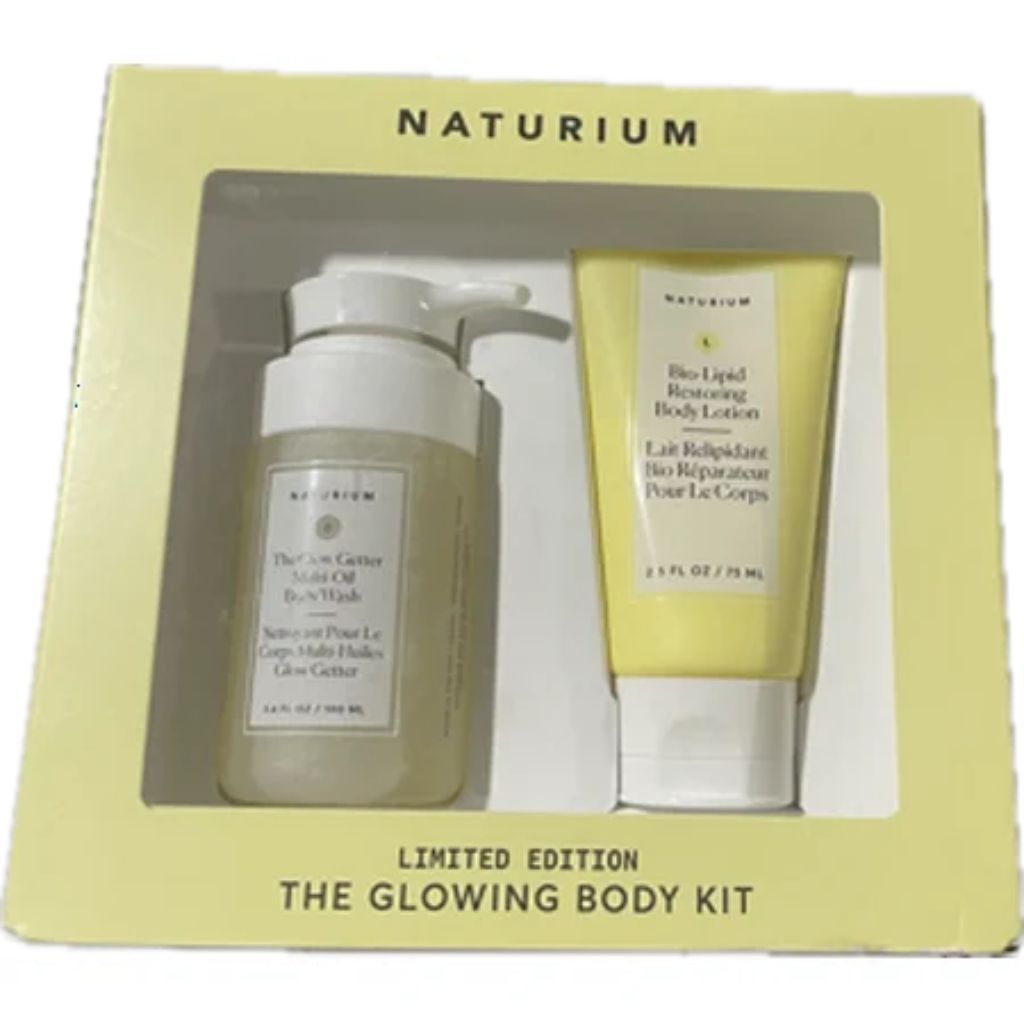 Naturium Glowing Body Holiday Skincare Gift Set - 2pc
