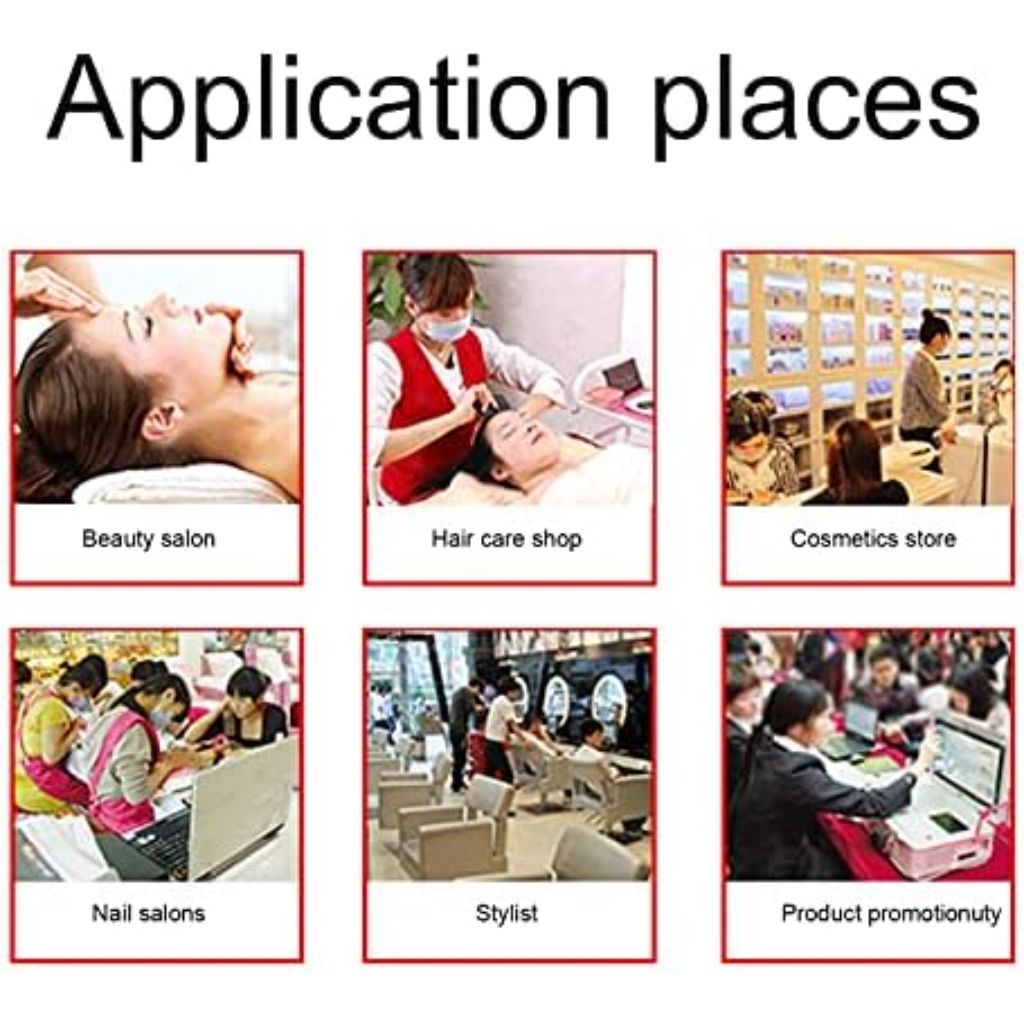 Multi‑Functional Scalp Analyzer - Rechargeable Digital Hair Skin Analyzer, 13" Display, 50X/200X Lens *Damaged Box*