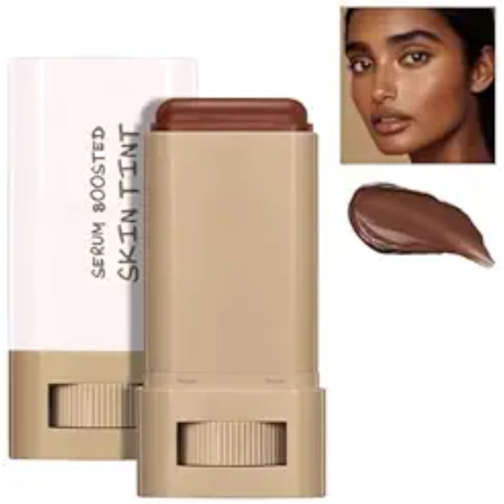 Beauty Balm Serum Boosted Skin Tint, Foundation Stick, Tinted Moisturizer for Face, Full Coverage Foundation, Concealer Stick for Foundation Makeup, Contour Sticks for Face Makeup, Dewy Finish (＃01)