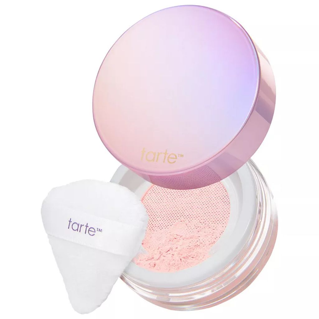 Tarte Creaseless Setting Powder - Pink, 0.24oz