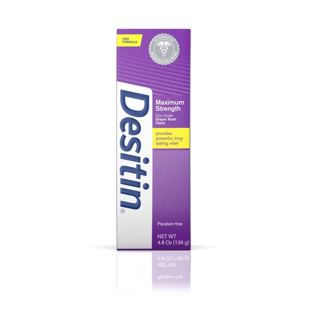 Desitin Maximum Strength Baby Diaper Rash Cream  Zinc Oxide  4.8 oz