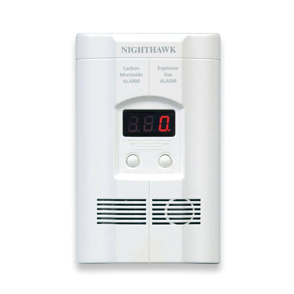Kidde Nighthawk AC Plug-in Operated Carbon Monoxide and Gas Alarm