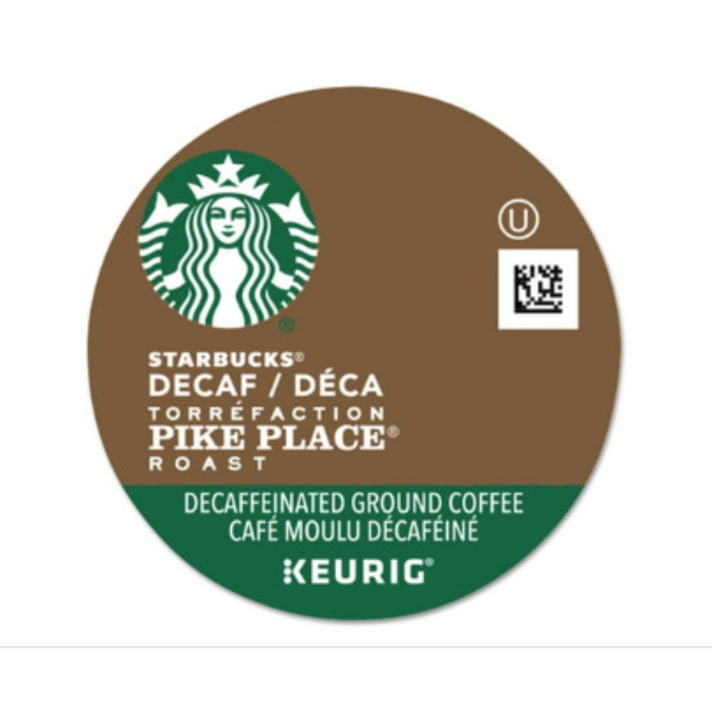 Starbucks Decaf Pike Place Keurig K-Cup Coffee Pods, 96ct