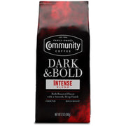 Community Coffee Dark & Bold Intense Blend Dark Roast Ground Coffee - 12 oz Bag