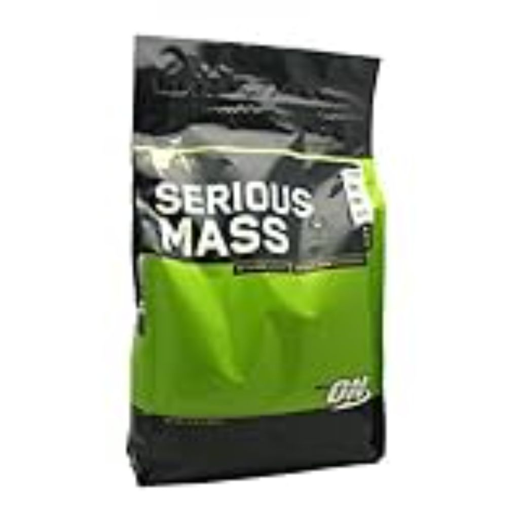 Optimum Nutrition Serious Mass Gainer Protein Powder, Vanilla, 12lb.