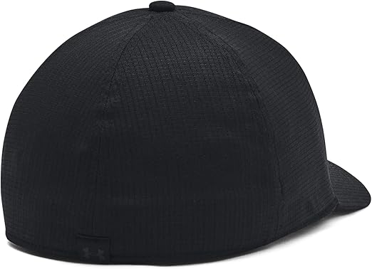 Under Armour Unisex Adult Iso-Chill ArmourVent Stretch Fit Hat - Black, S/M