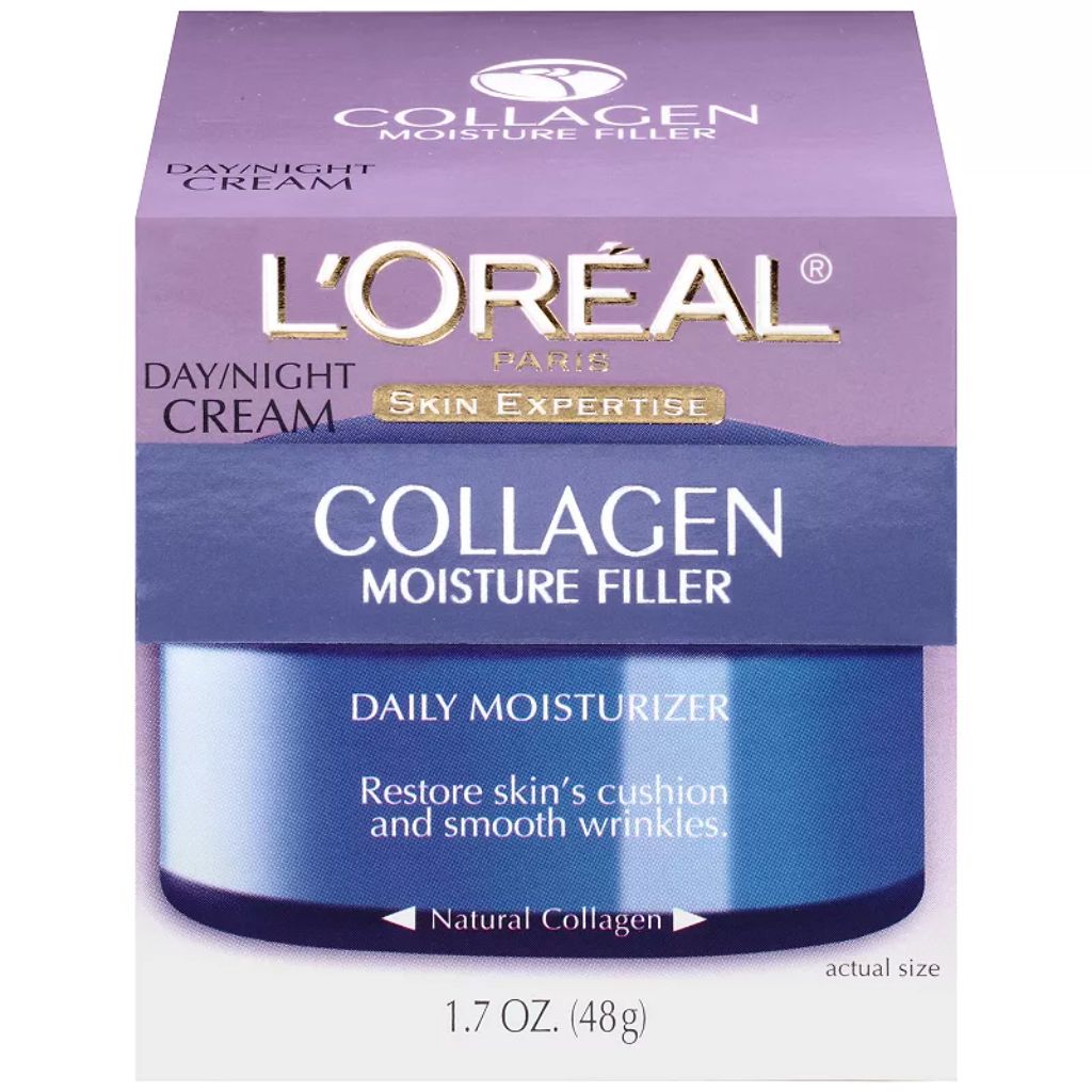 L'Oreal Paris Collagen Moisture Filler Facial Day Night Cream  Anti-Aging  1.7 oz