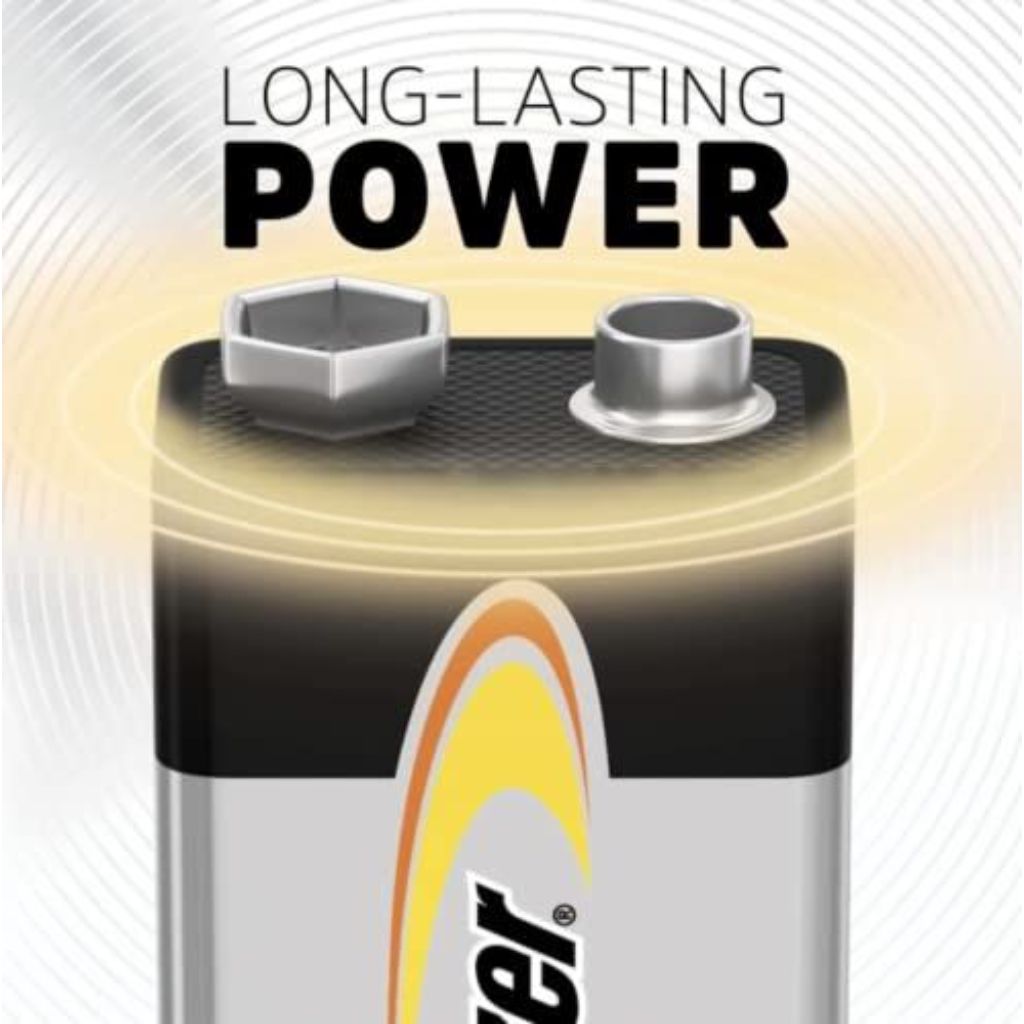 Energizer Alkaline Batteries - 9V - 8 Pack