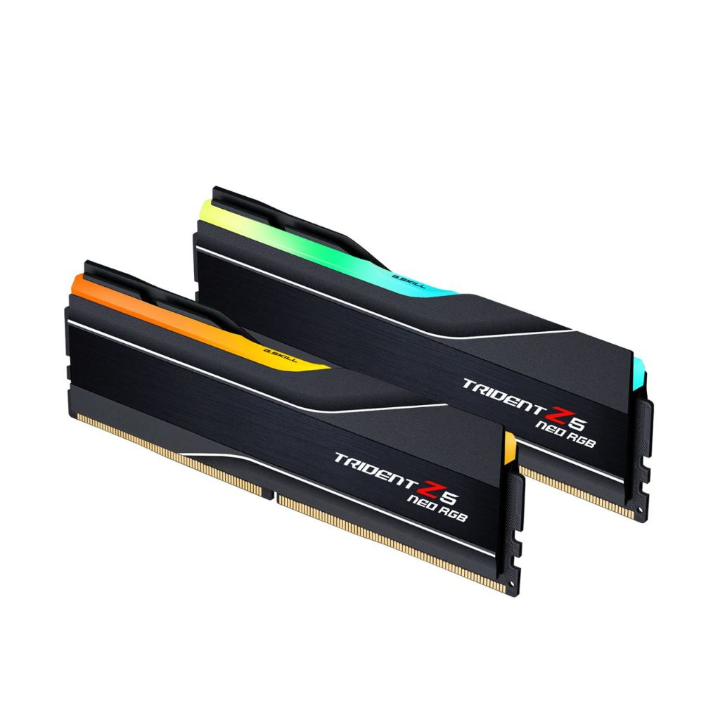 G.SKILL - Trident Z5 Neo RGB 64GB DDR5 6000MHz RAM (2x32GB) - Black