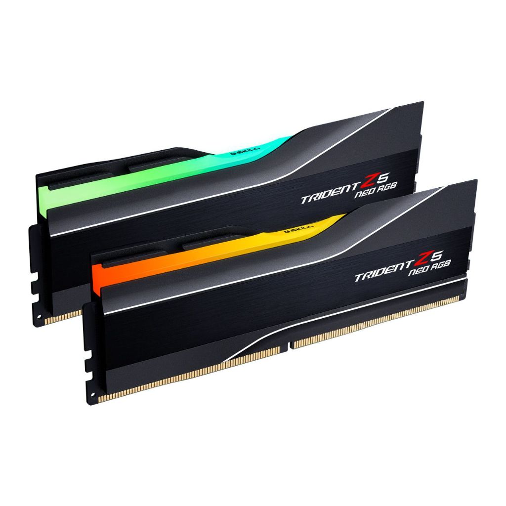 G.SKILL - Trident Z5 Neo RGB 64GB DDR5 6000MHz RAM (2x32GB) - Black