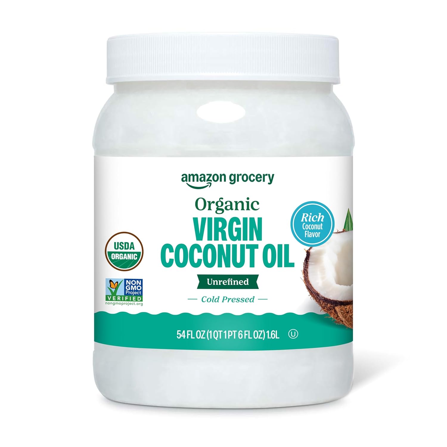 Happy Belly Organic Vegan Coconut Oil - 54 fl. oz.