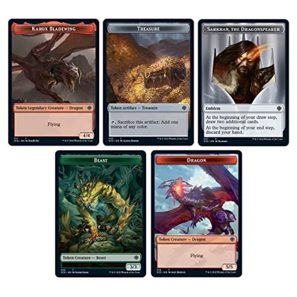 Magic: The Gathering Starter Commander Deck - Draconic Destruction (Red & Green)