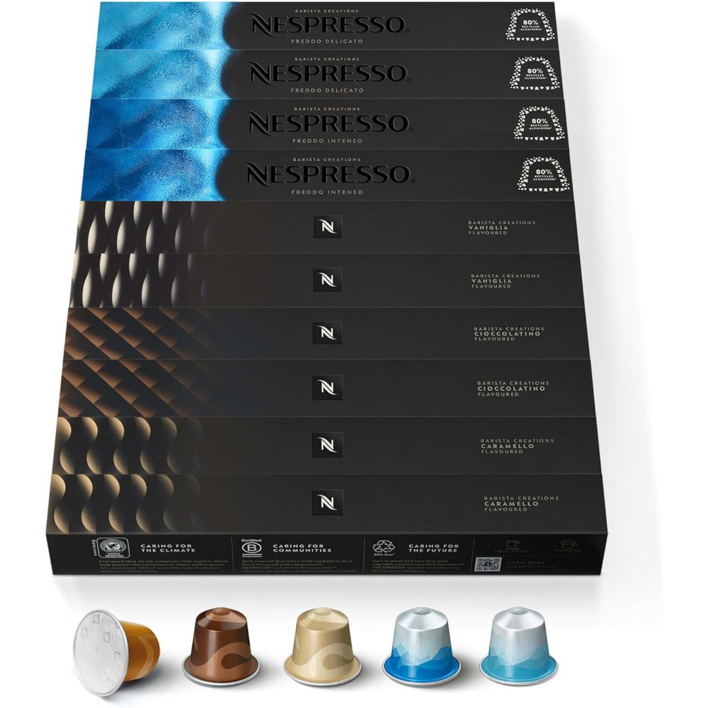 Nespresso Original Line Barista Variety Pack Capsules, 100ct