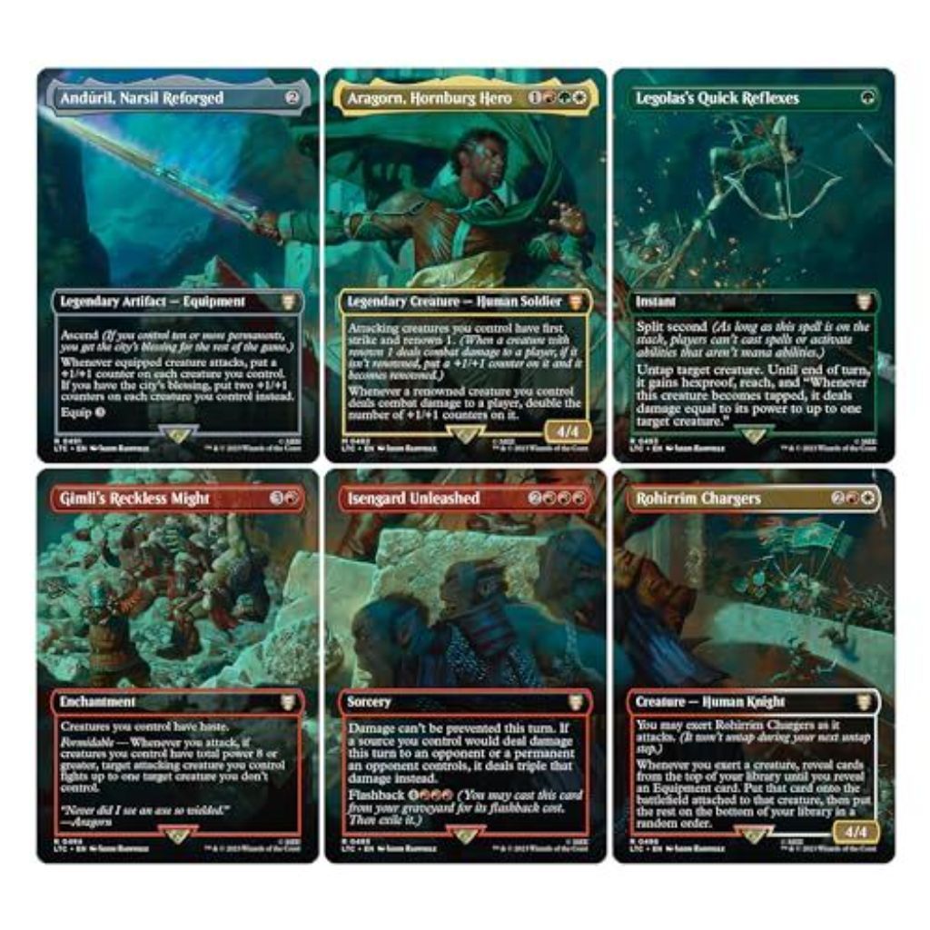 Magic: The Gathering Universes Beyond - The Lord of the Rings: Tales of Middle-Earth Aragorn at Helm's Deep Scene Box