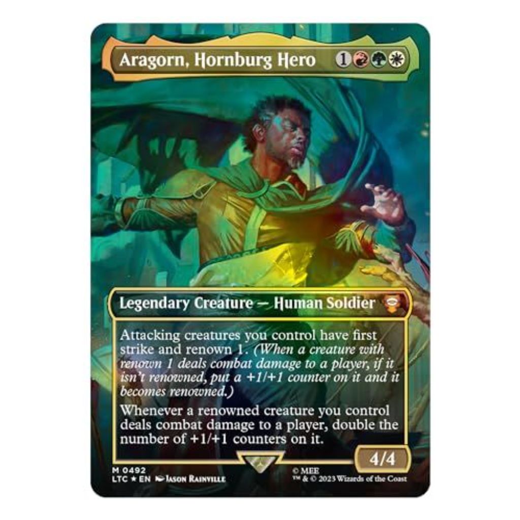 Magic: The Gathering Universes Beyond - The Lord of the Rings: Tales of Middle-Earth Aragorn at Helm's Deep Scene Box