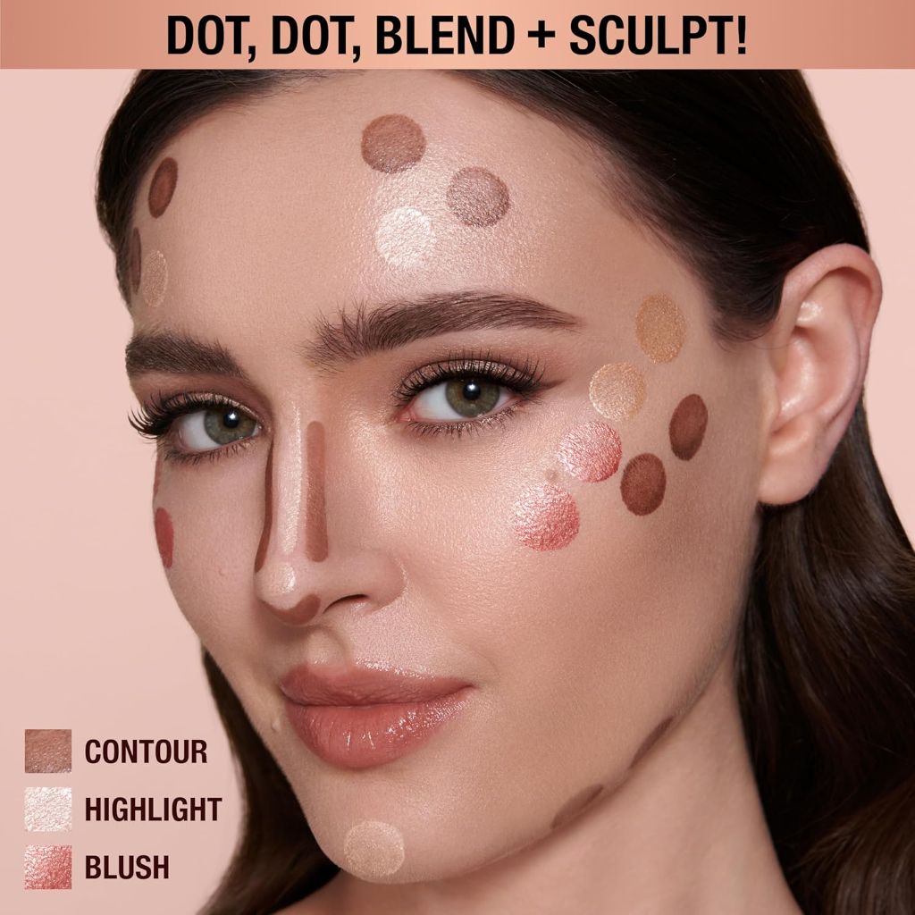 Charlotte Tilbury Hollywood Beauty Light Wand Liquid Highlighter Makeup - Spotlight (Rose Gold w/Silver)