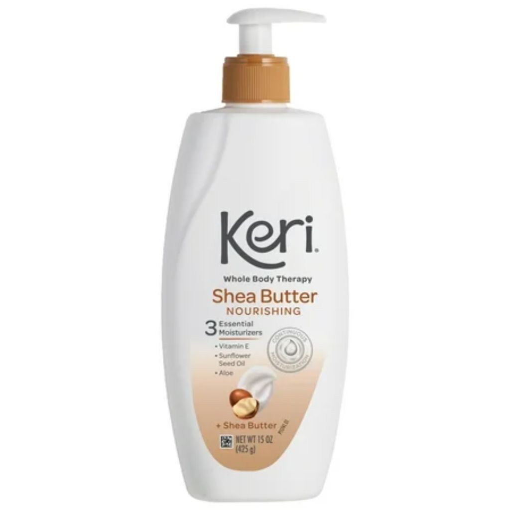 Keri Nourishing Shea Butter & Vitamin E Whole Body Therapy Lotion  15 oz