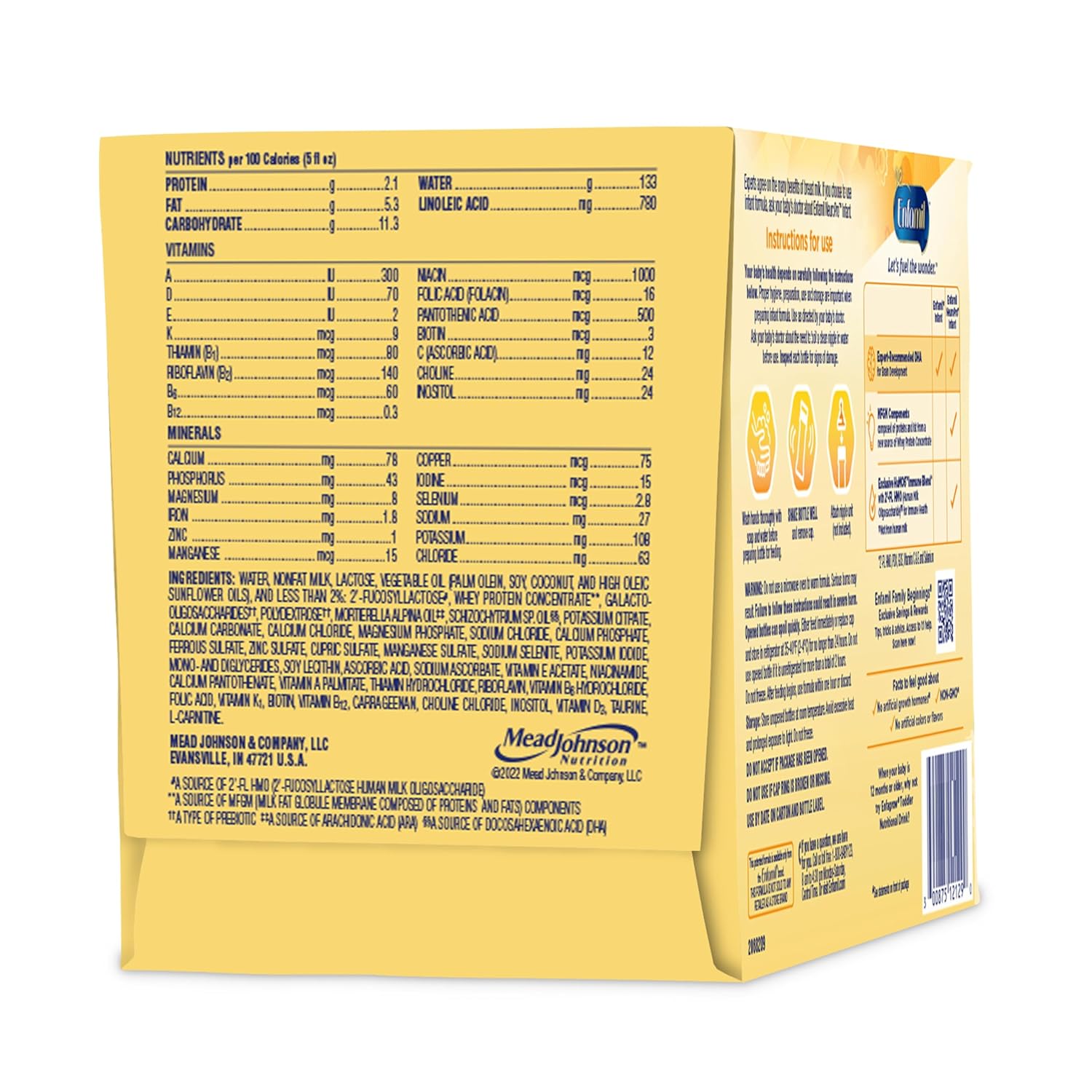 Enfamil NeuroPro Ready-to-Feed Infant Formula, 2 fl. oz. (24 Bottles)