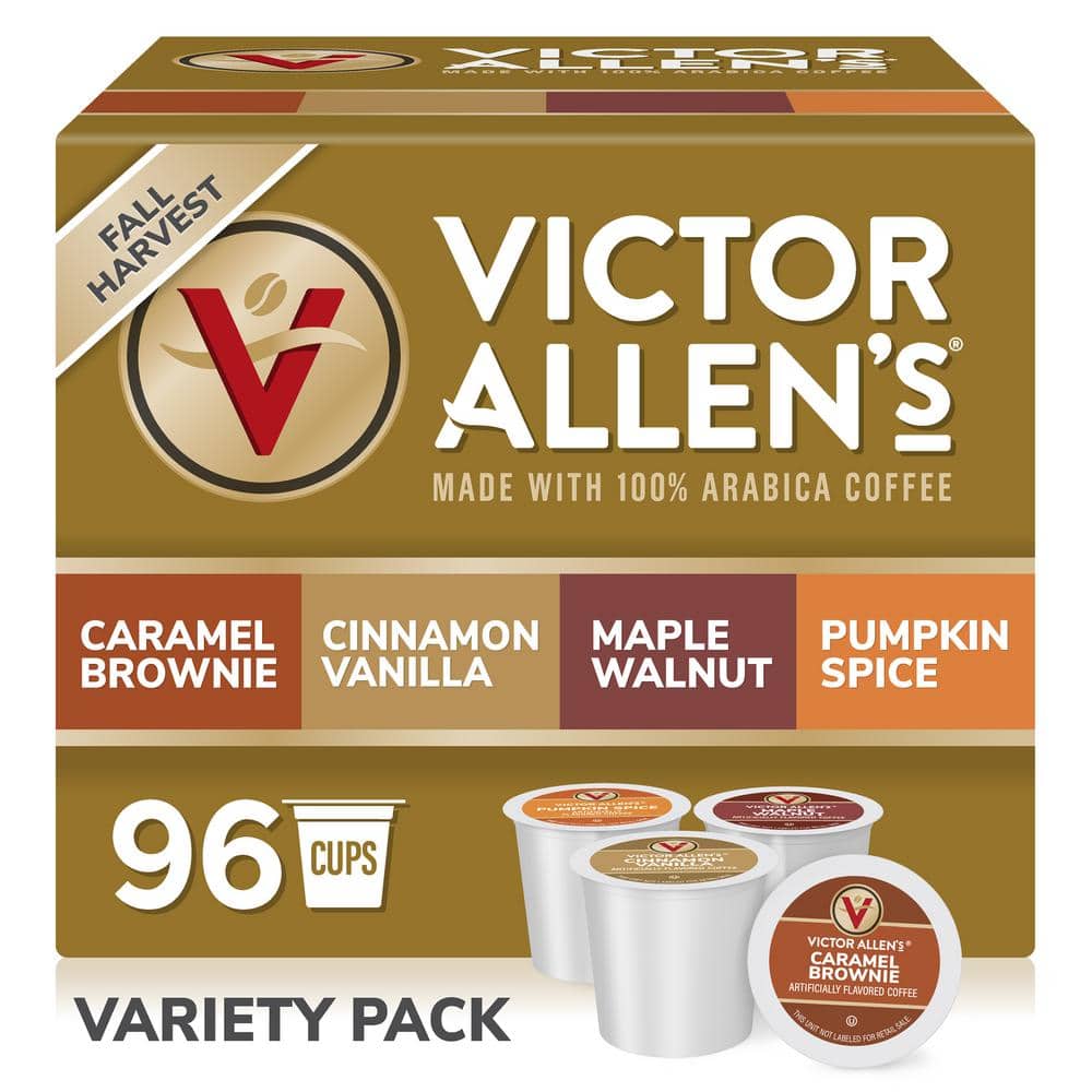 Victor Allen's Coffee Fall Harvest Variety Pack Keurig K-Cup Coffee Pods, 96ct.