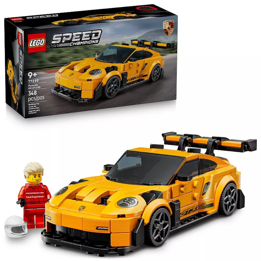 LEGO Speed Champions Porsche 911 GT3 RS Super Car Building Set 77239