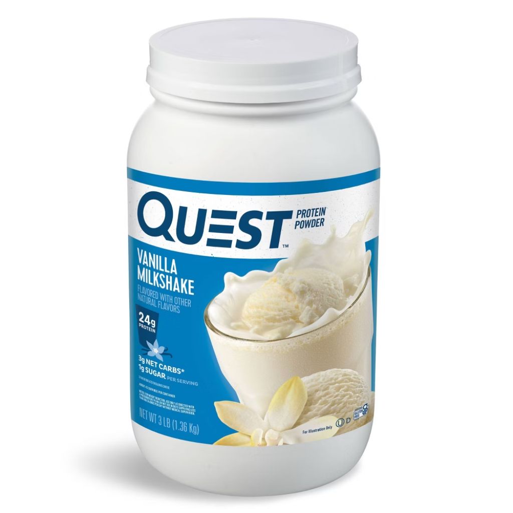 Quest Nutrition Protein Powder - Vanilla Milkshake, 3lbs