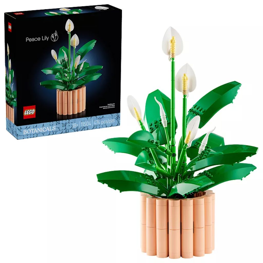 LEGO Botanicals Peace Lily Building Set 11504