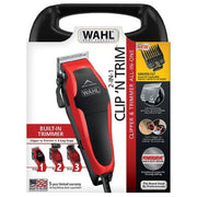 Wahl Clipper Clip 'N Trim 2-in-1 Corded Clipper/Trimmer Kit 79900-1501 (Red)