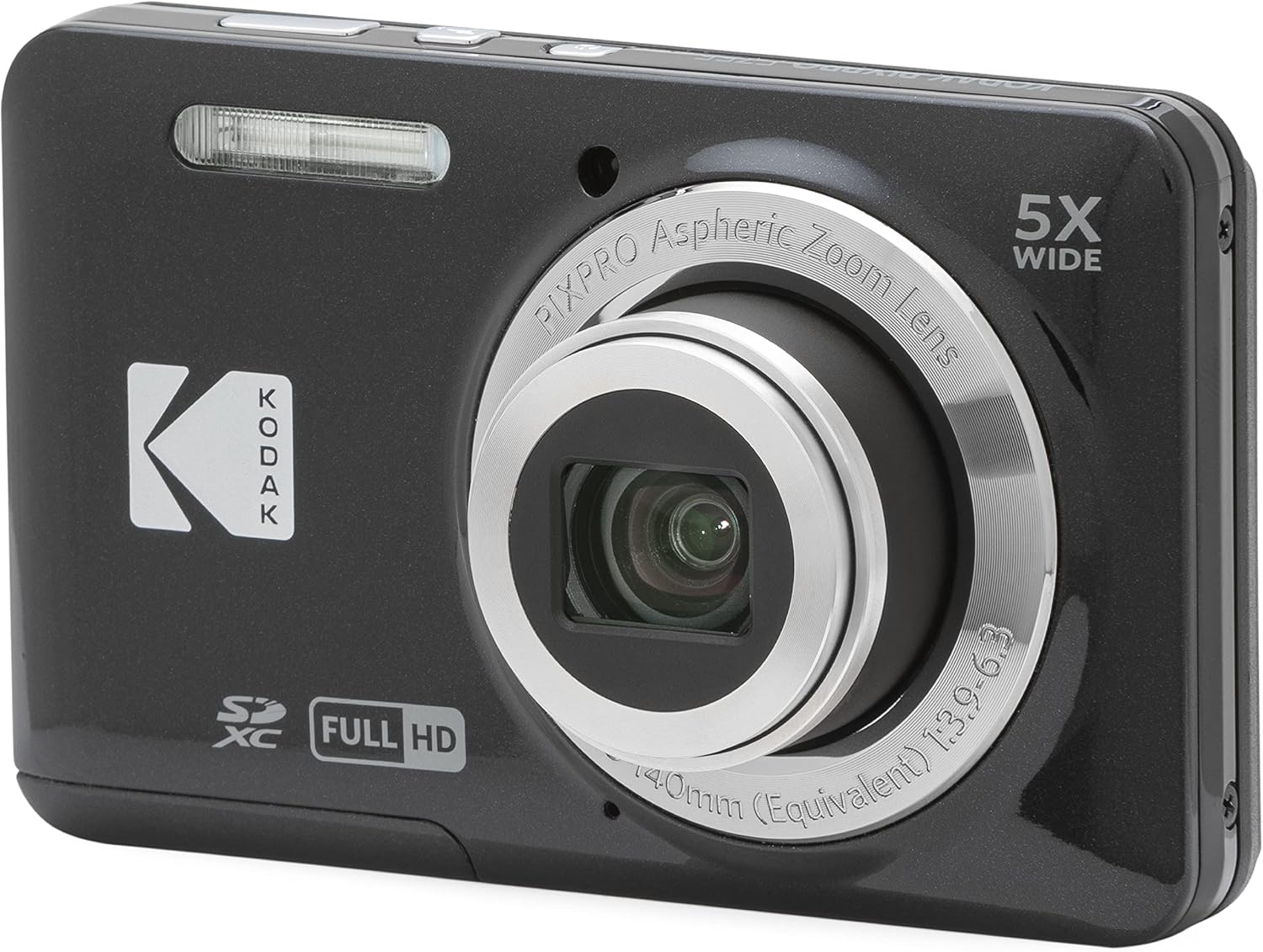 Kodak PIXPRO FZ55 16.4 Megapixel Digital Camera - Black