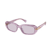 Ralph Lauren Women's RA5311U 615269 Sunglasses - Shiny Striped Lilac Frame/Violet Lens