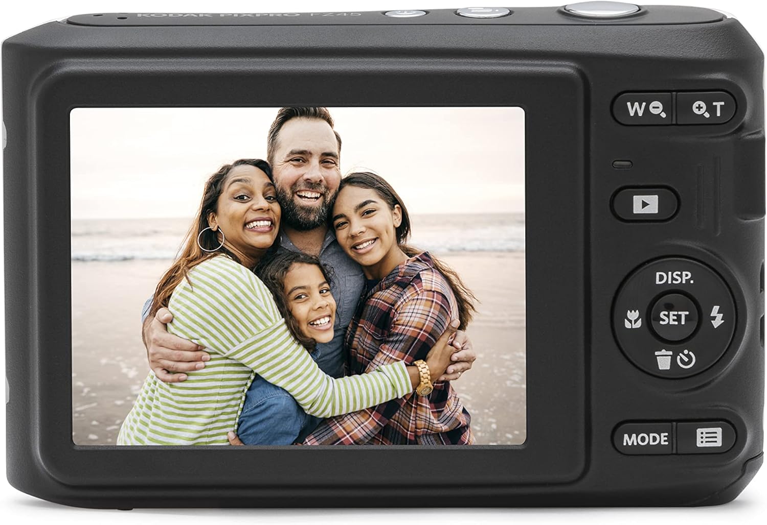 Kodak PIXPRO Friendly Zoom FZ45 16.4 Megapixel Compact Camera - White