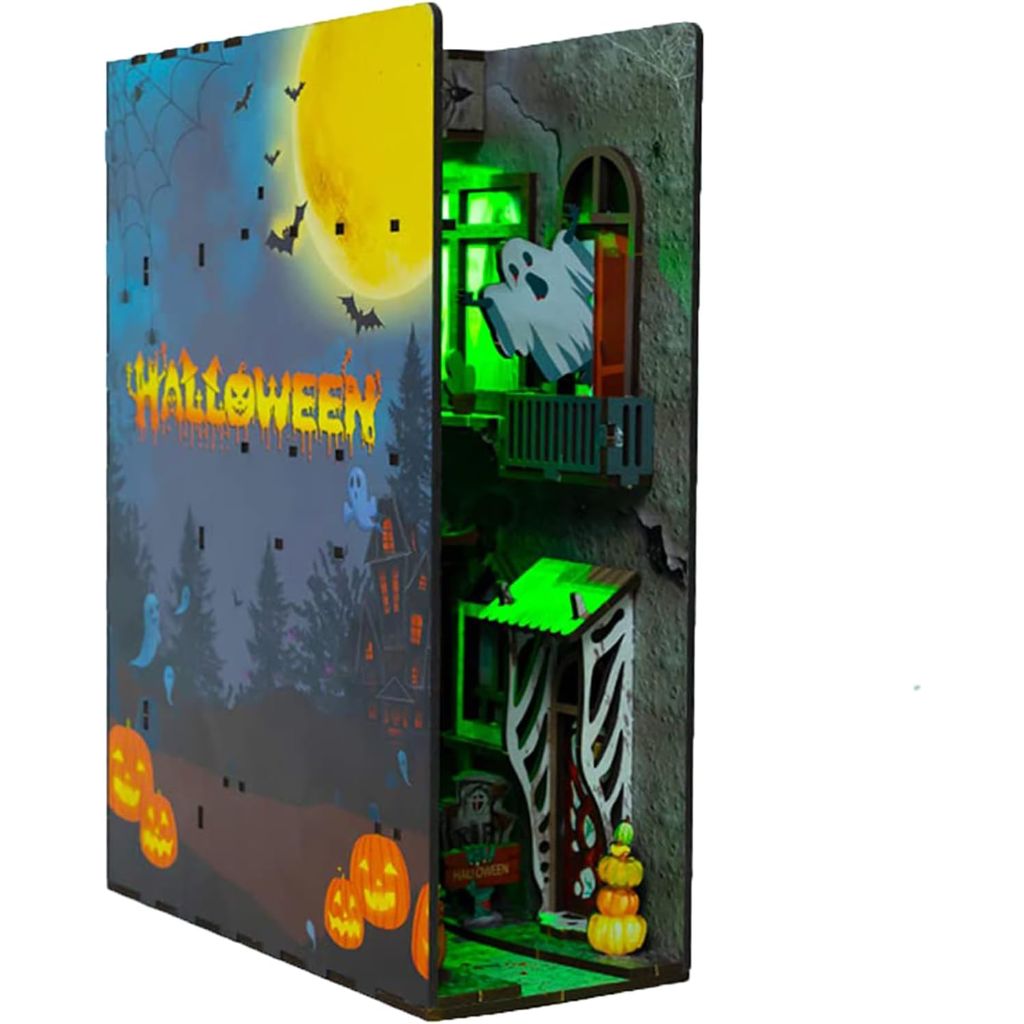 Spooky Alley DIY Mini Book Nook Kit