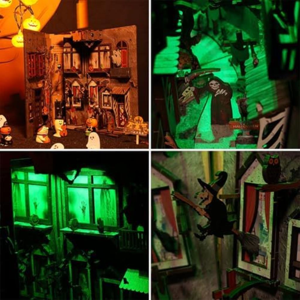 Spooky Alley DIY Mini Book Nook Kit