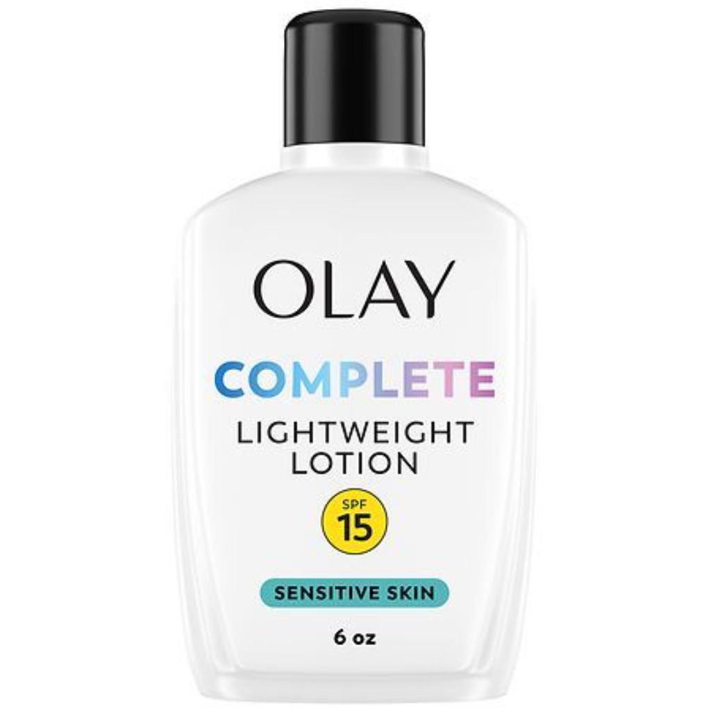 Olay Complete Lightweight Face Lotion Moisturizer for Sensitive Skin with SPF 15 - 6 fl. oz.